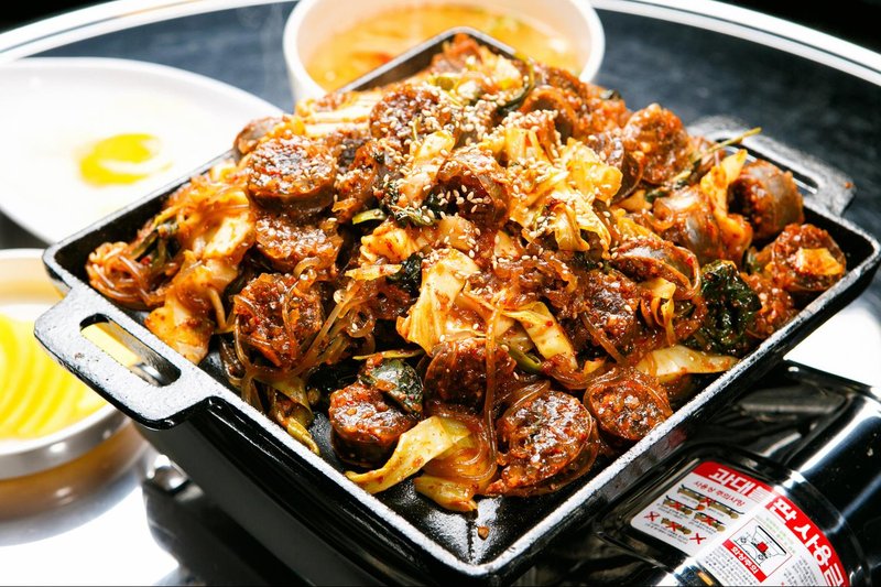 순대볶음